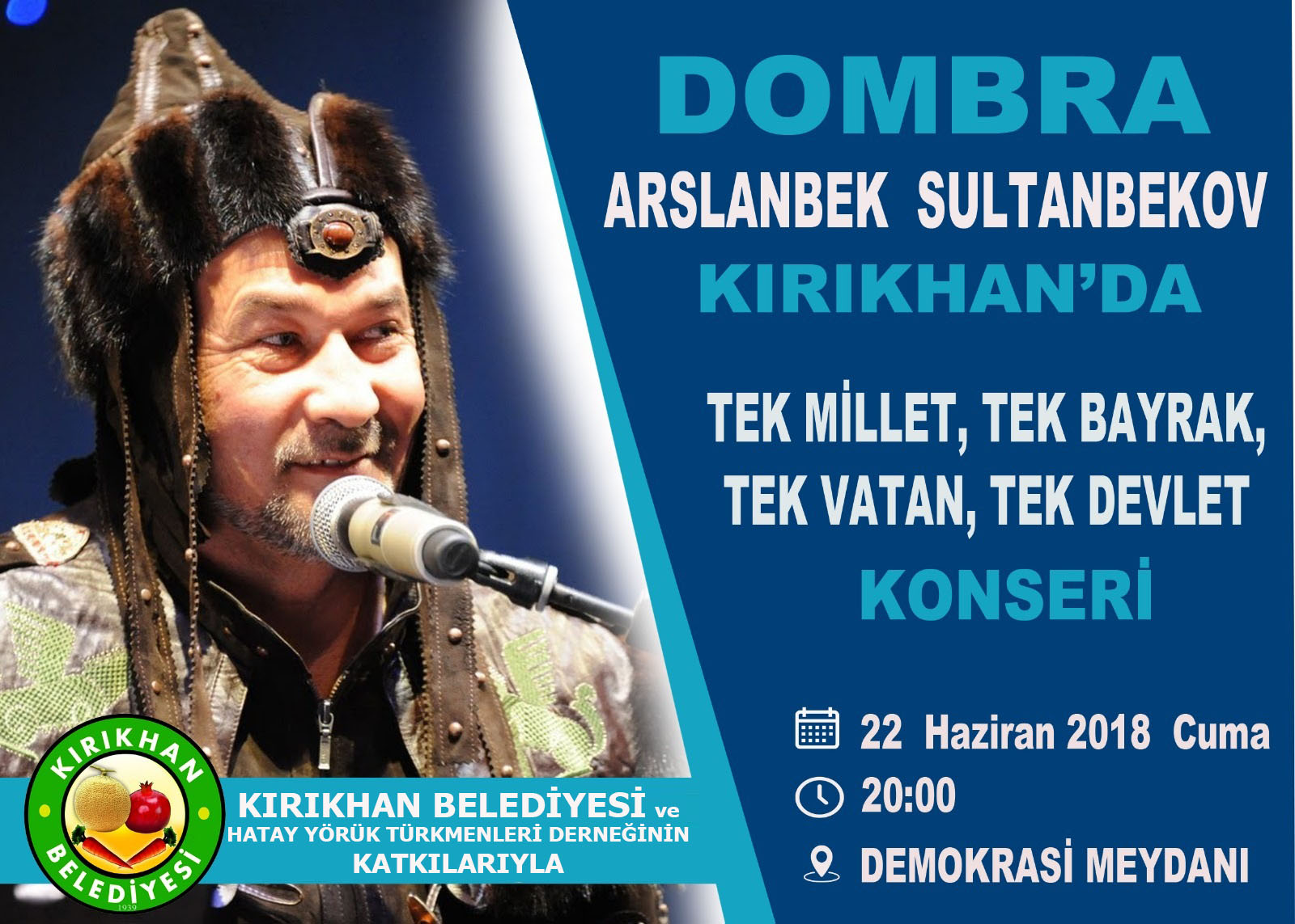 Arslanbek Sultanbekov Kırıkhan’a geliyor