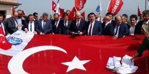 Türk Eğitim-Sen üyelerinden “Zeytin Dalı Harekatına” destek Ziyareti