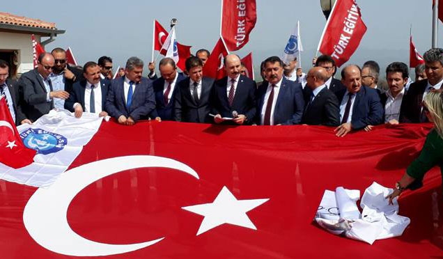 Türk Eğitim-Sen üyelerinden “Zeytin Dalı Harekatına” destek Ziyareti