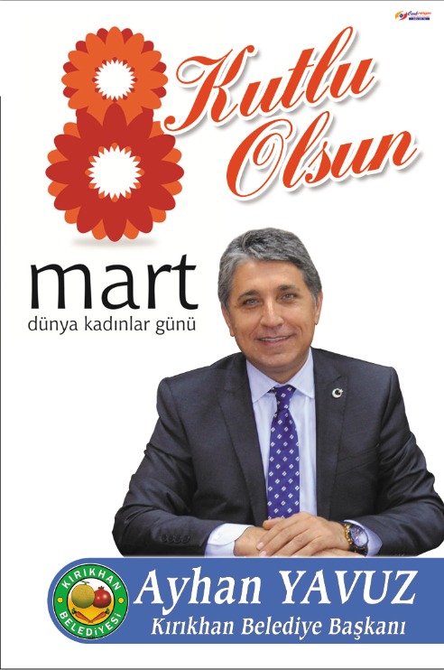 Başkan Yavuz; “8 Mart Dünya Kadınlar Gününüz Kutlu Olsun”