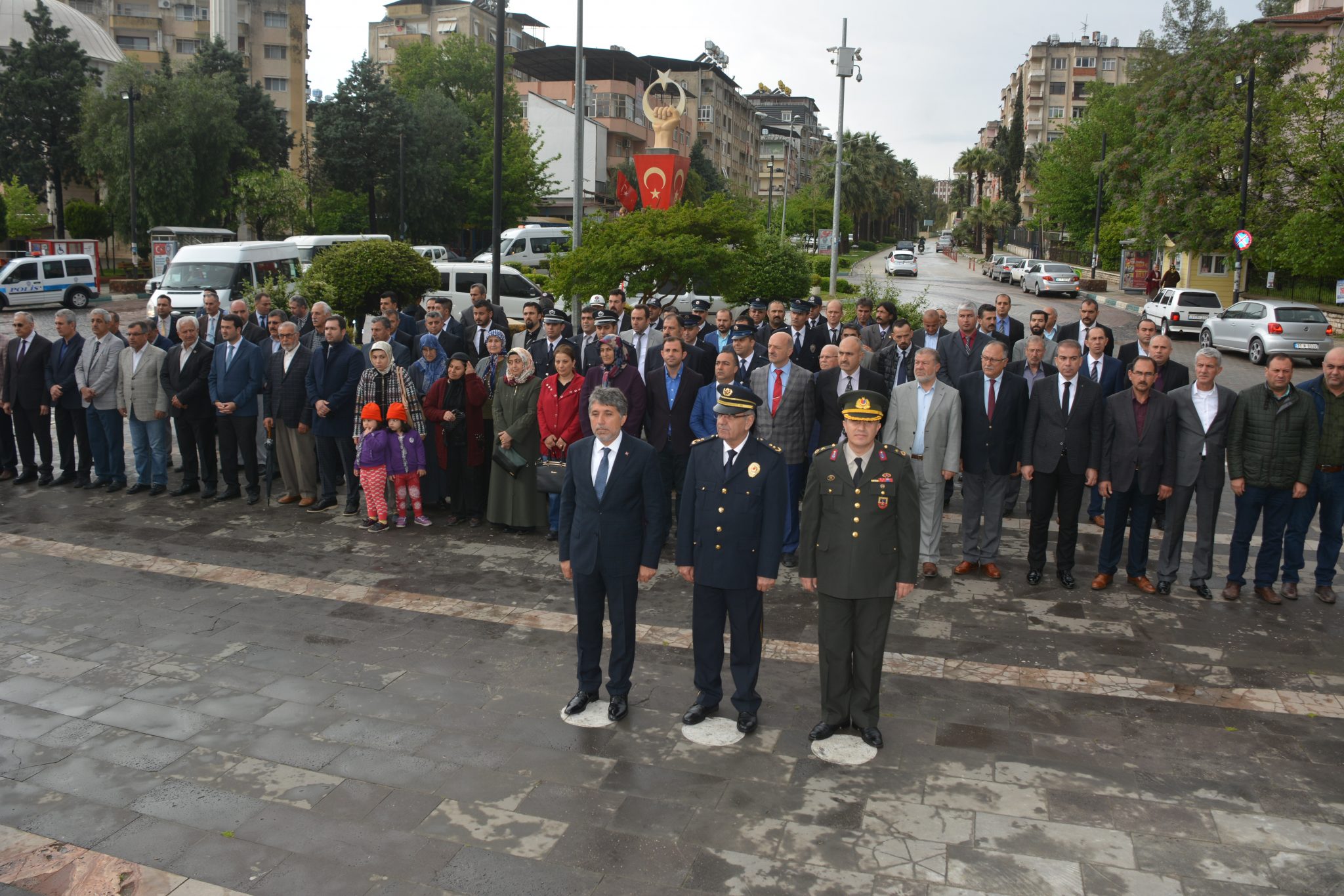 TÜRK POLİS TEŞKİLATININ 173 KURULUŞ YILDÖNÜMÜ KIRIKHAN’DA TÖRENLERLE KUTLANDI