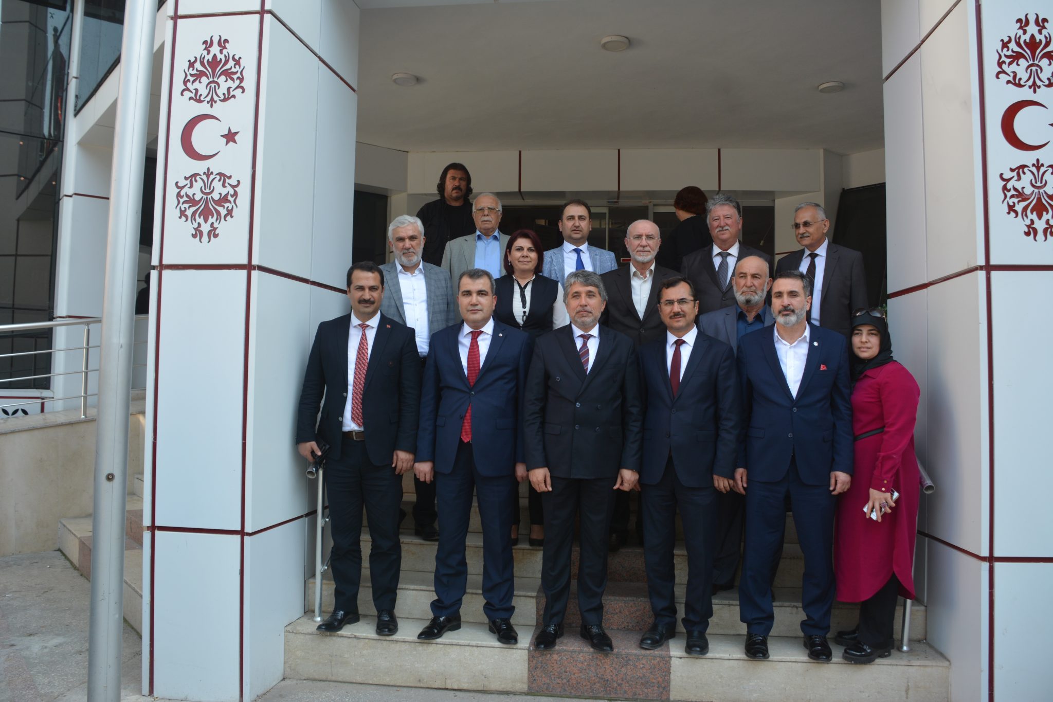 ANKARA BİRLİK VAKFI VE AFRİN KURTULUŞ KONGRESİ ÜYELERİ BAŞKAN YAVUZ’U ZİYARET ETTİ