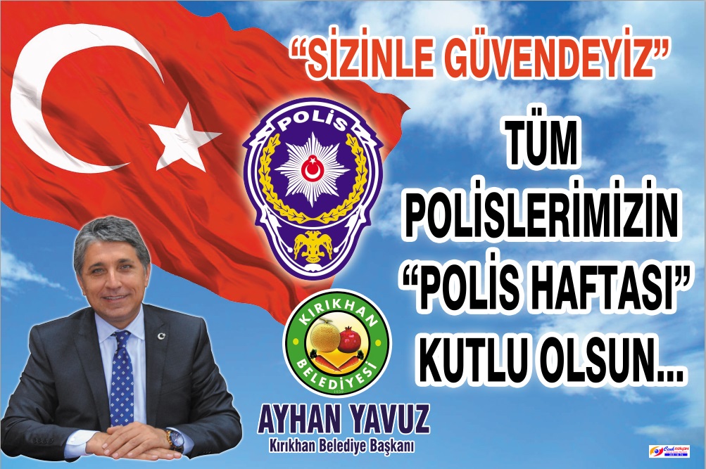 Başkan Yavuz; “Tüm Polislerimizin Polis Haftası ve Polis Günü Kutlu Olsun”