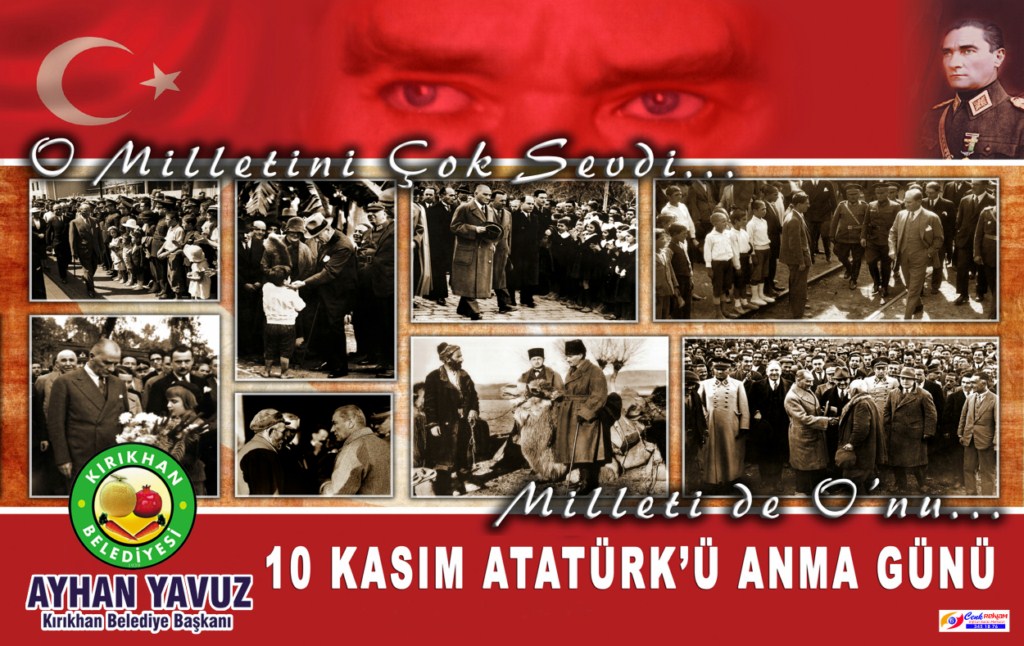BAŞKAN YAVUZ; “ATAMIZI RAHMET, SAYGI VE ÖZLEMLE ANIYORUZ”