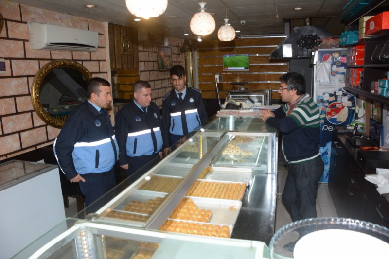 Kırıkhan Zabıtasının Yılbaşı Denetimleri