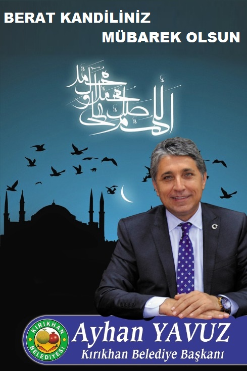 BERAT KANDİLİNİZ MÜBAREK OLSUN