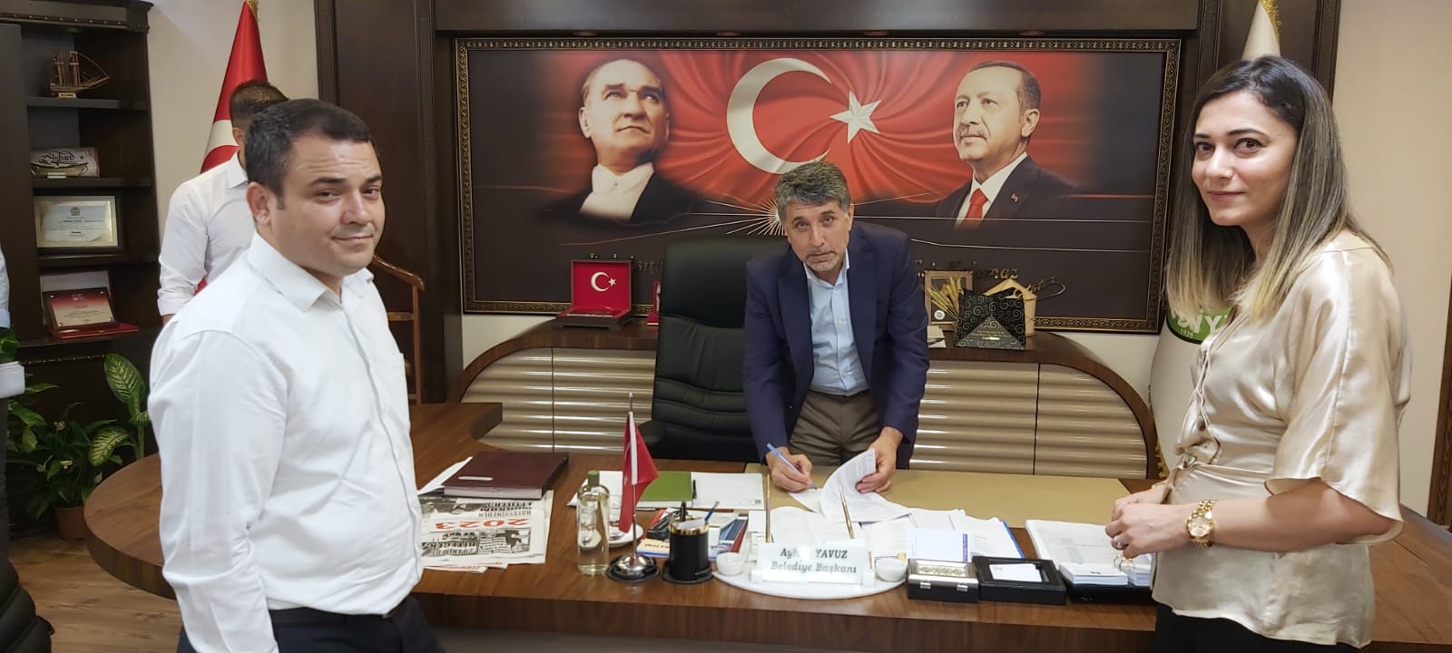 KIRIKHAN BELEDİYESİ İLE VAKIFBANK ARASINDA PROMOSYON ANLAŞMASI İMZALANDI