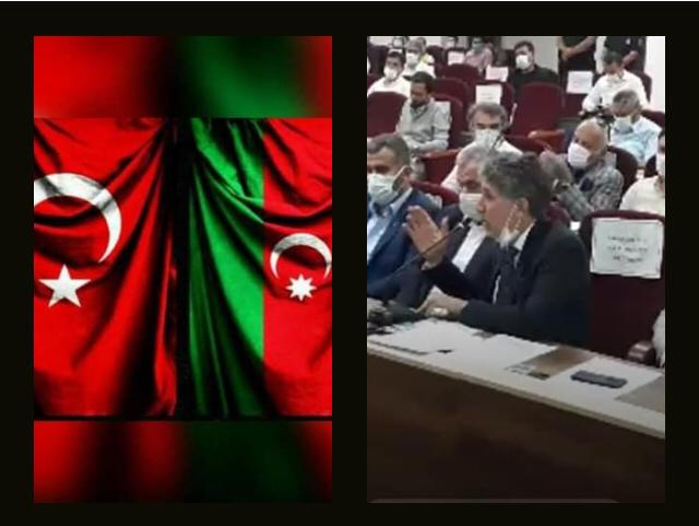BAŞKAN YAVUZ; “AZERBAYCAN’LA, BAYRAKLARDAKİ HİLALİMİZ GİBİ KALPLERİMİZDE, YÜREĞİMİZDE BİR ATAR”