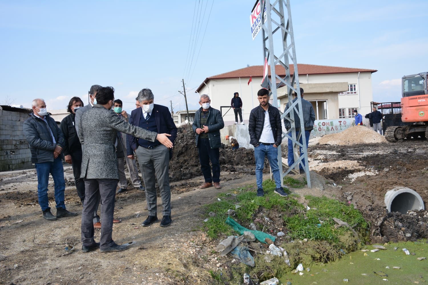 BAŞKAN YAVUZ HİZMETLERİ YERİNDE İNCELEMEYE DEVAM EDİYOR