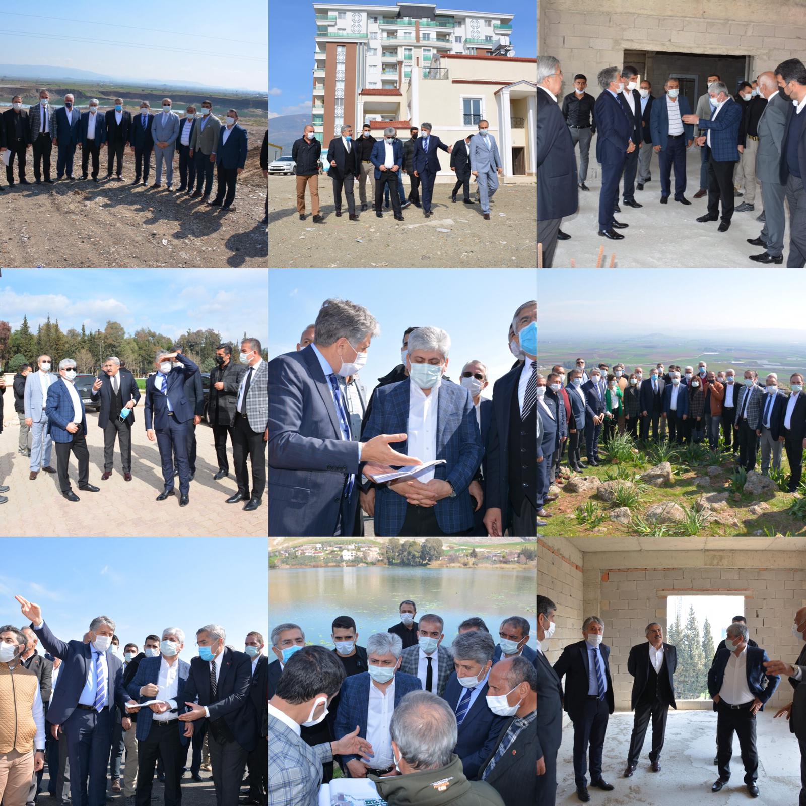 MİLLETVEKİLİ YAYMAN, VALİ DOĞAN VE BAŞKAN YAVUZ KIRIKHAN’DA İNCELEMELERDE BULUNDU