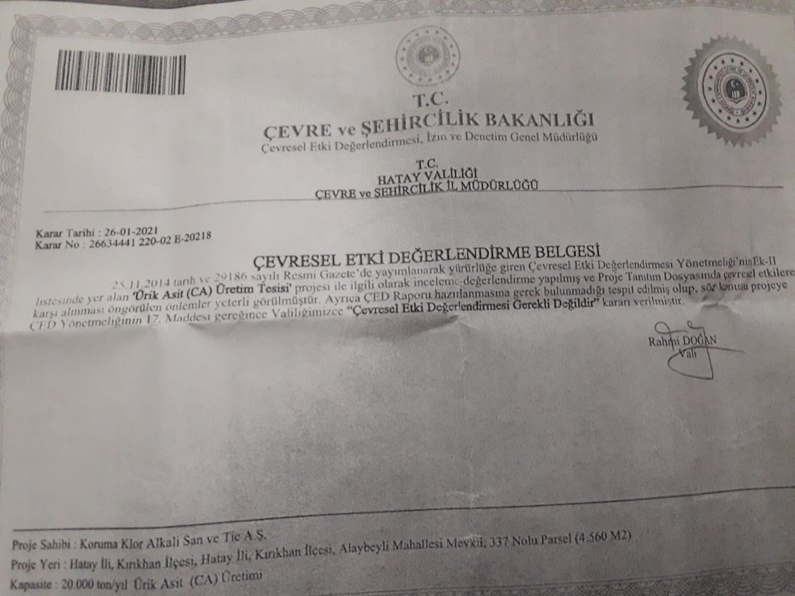 T.C. HATAY VALİLİĞİ