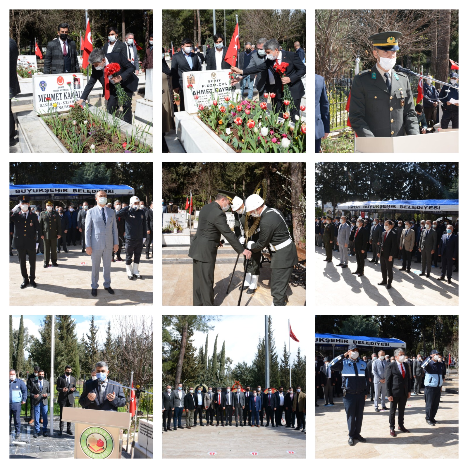 KIRIKHAN’DA ÇANAKKALE ŞEHİTLERİ ANILDI
