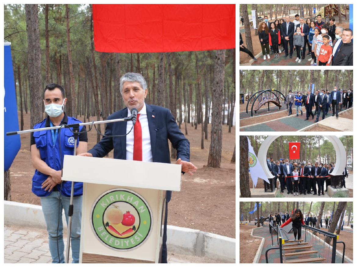 YAVUZ BİRLEŞMİŞ MİLLETLER ULUSLARARASI GÖÇ AJANSI İLE SURVİVOR PARKININ AÇILIŞINI YAPTI