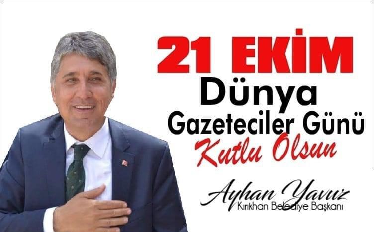 Yavuz “ Gazeteciler Demokrasinin Vazgeçilmez Unsurlarıdır